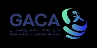 General Authority of Civil Aviation (GACA) logo